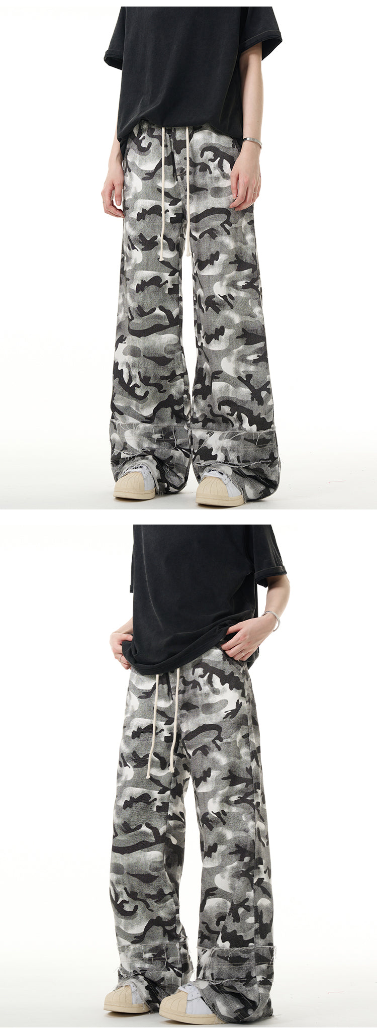 MADWITCH CAMO CASUAL PANTS #WH6974