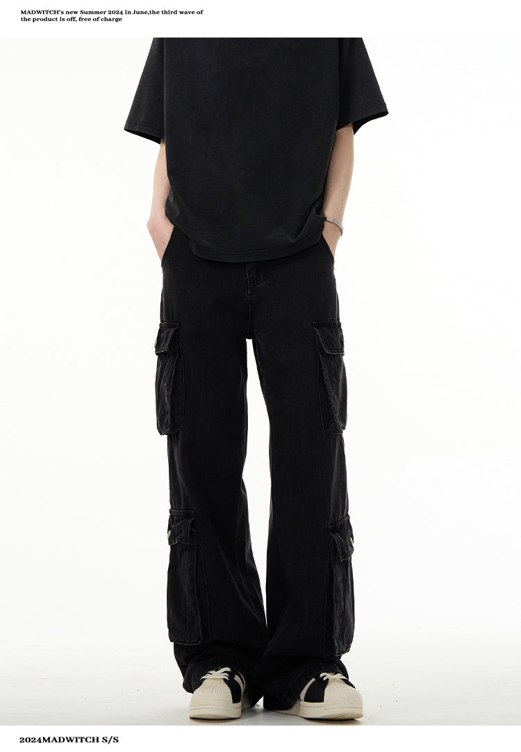 MADWITCH CARGO POCKETS PANTS #K3215
