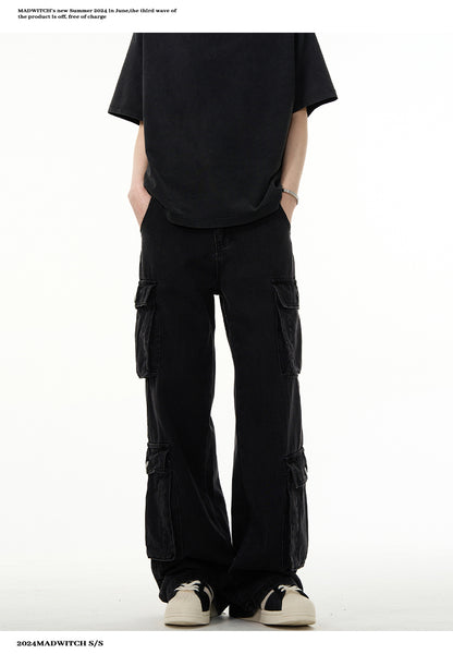 MADWITCH CARGO POCKETS PANTS #K3215