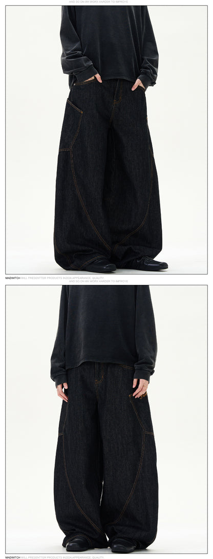 MADWITCH LOOSE SCIMITAR CASUAL PANTS #G779