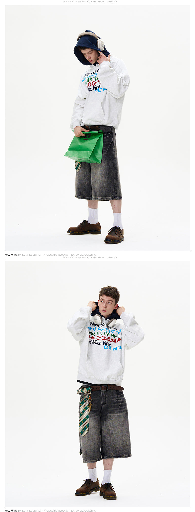 MADWITCH HOODED SWEATSHIRT #MD3606