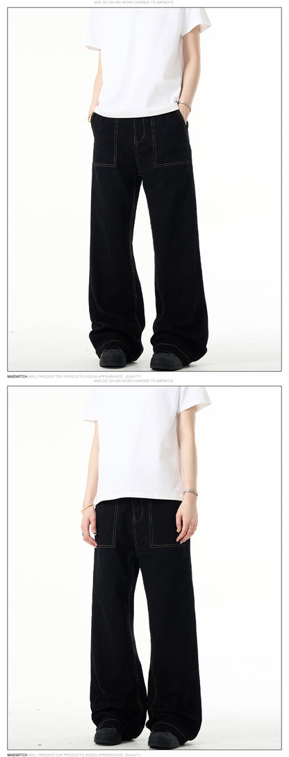 MADWITCH FITTED STRAIGHT LEG JEANS #WHOA003