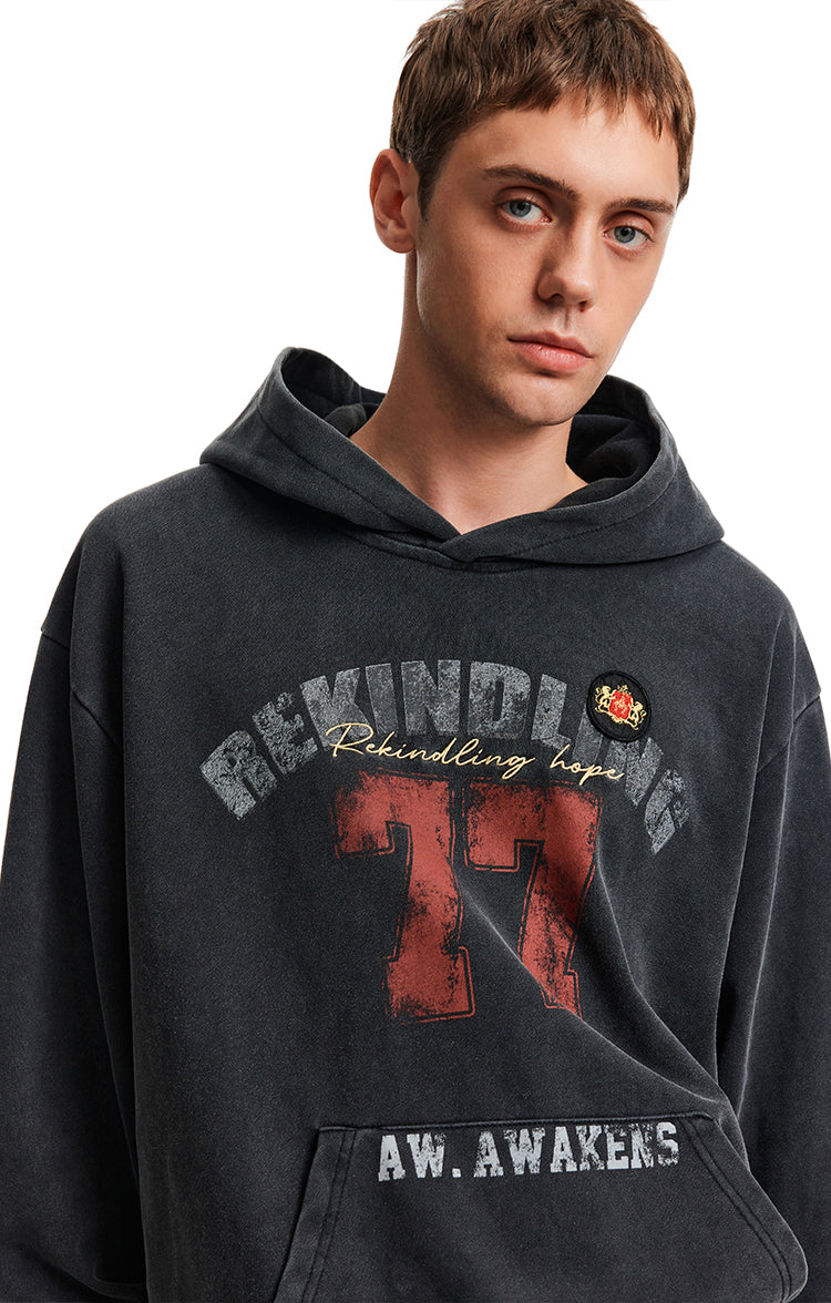 MADWITCH VINTAGE LOGO HOODIE #25119