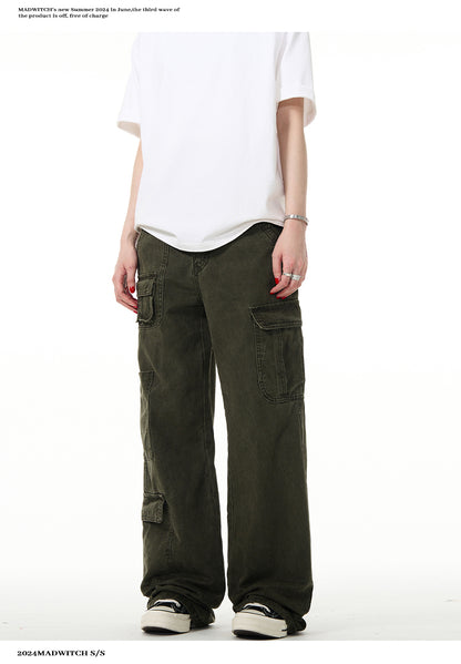 MADWITCH CARGO POCKETS PANTS #K3219