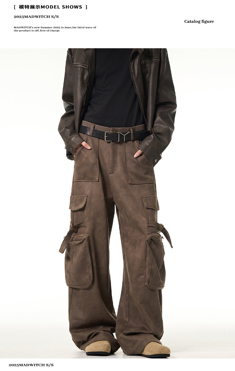 MADWITCH CASUAL CARPENTER PANTS #KJ6197