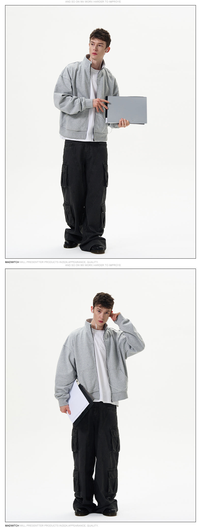 MADWITCH BASIC CASUAL JACKET #DC0136