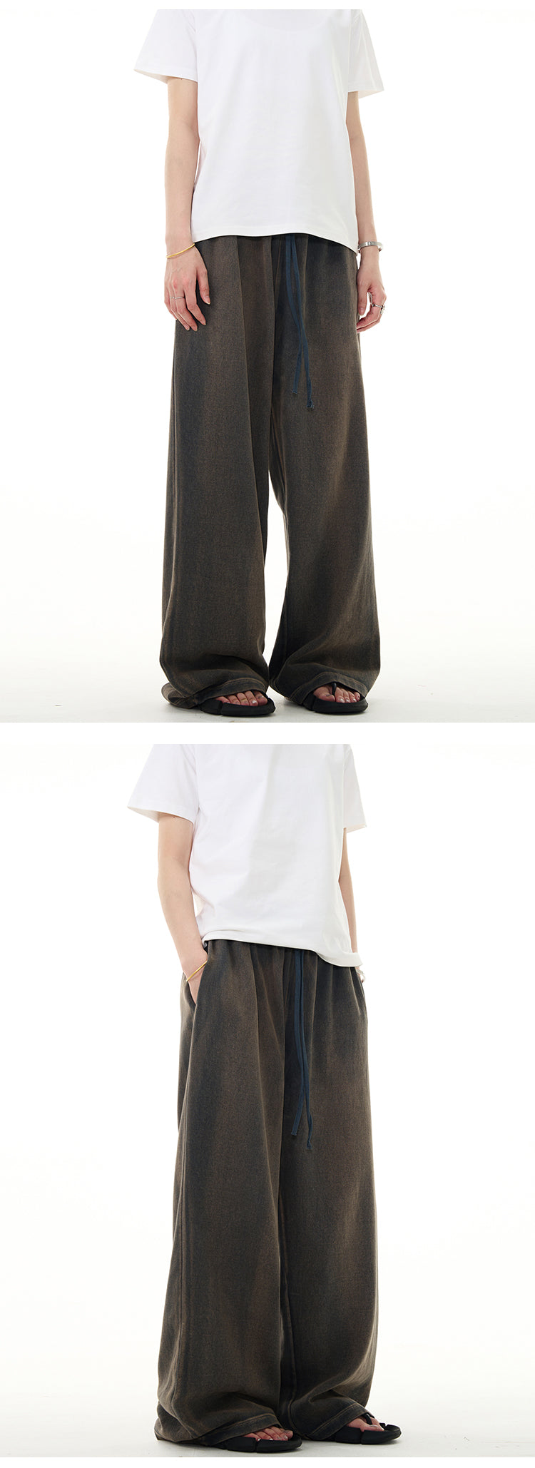 MADWITCH LOOSE FIT CASUAL PANTS #K6370