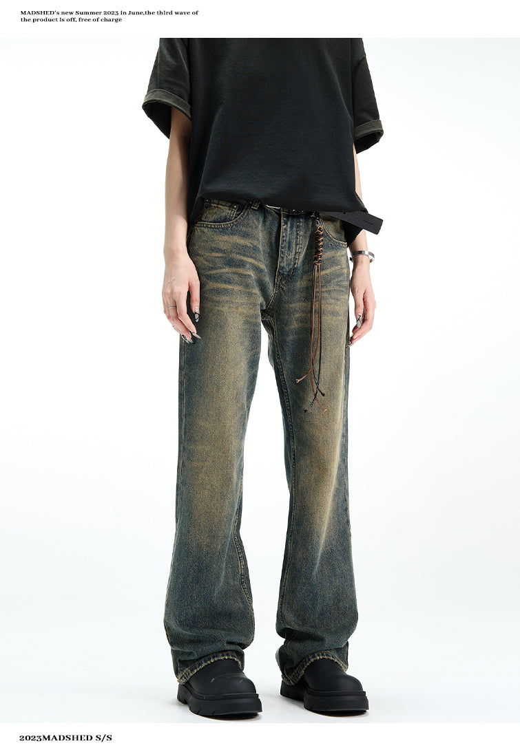 MADWITCH VINTAGE SLIM FIT JEANS #G6056