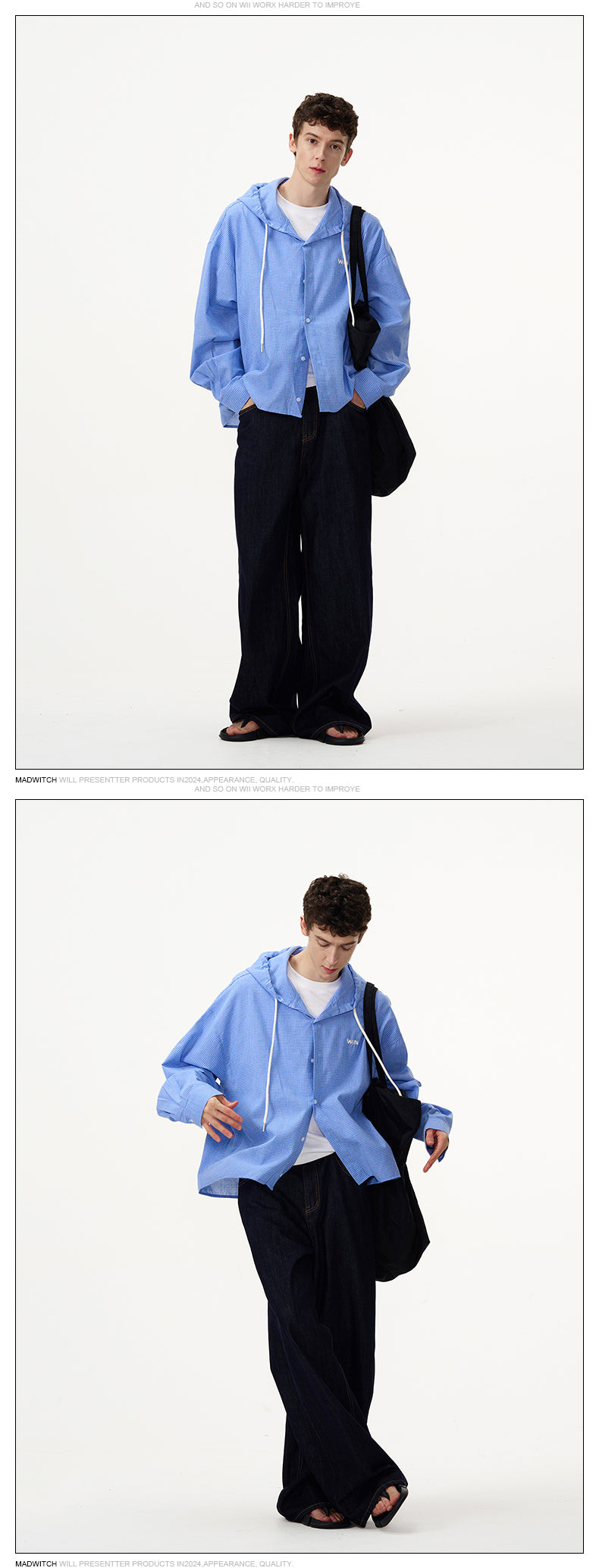 MADWITCH STYLISH HOODED COAT #BBX1431