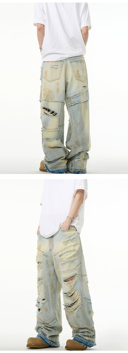 MADWITCH DISTRESSED JEANS #FX021