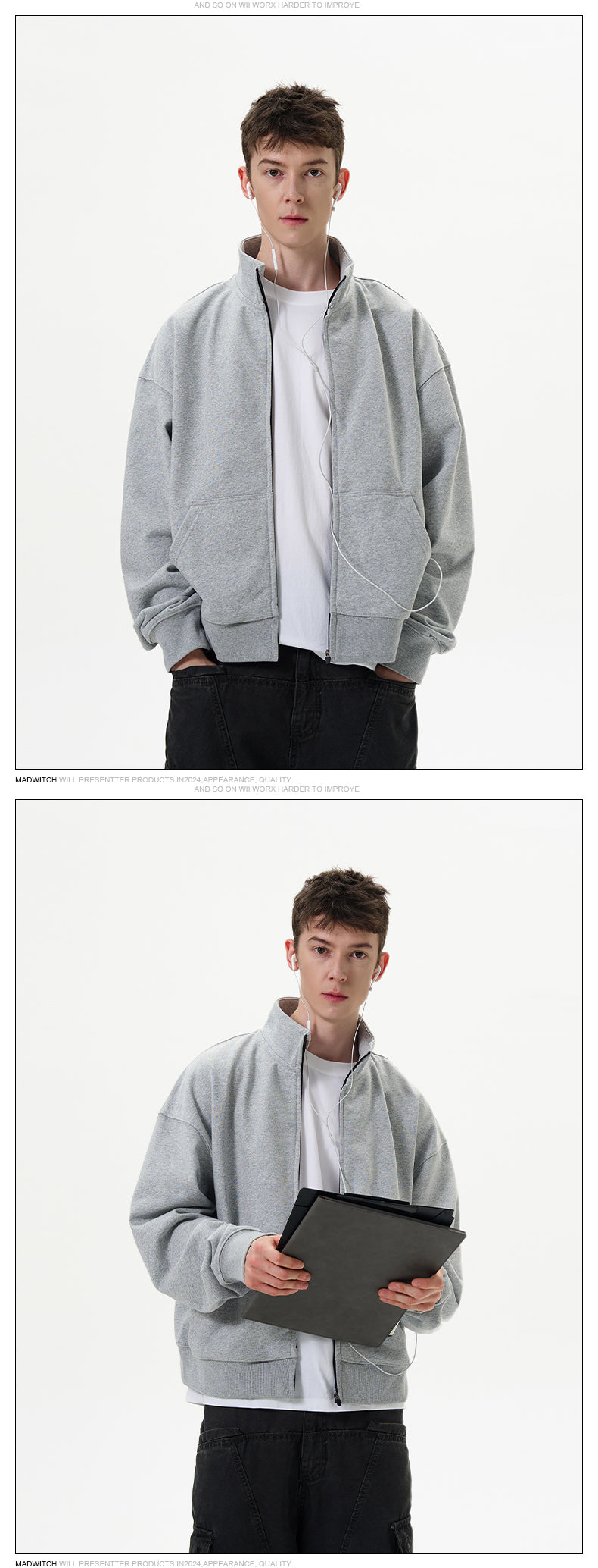 MADWITCH BASIC CASUAL JACKET #DC0136