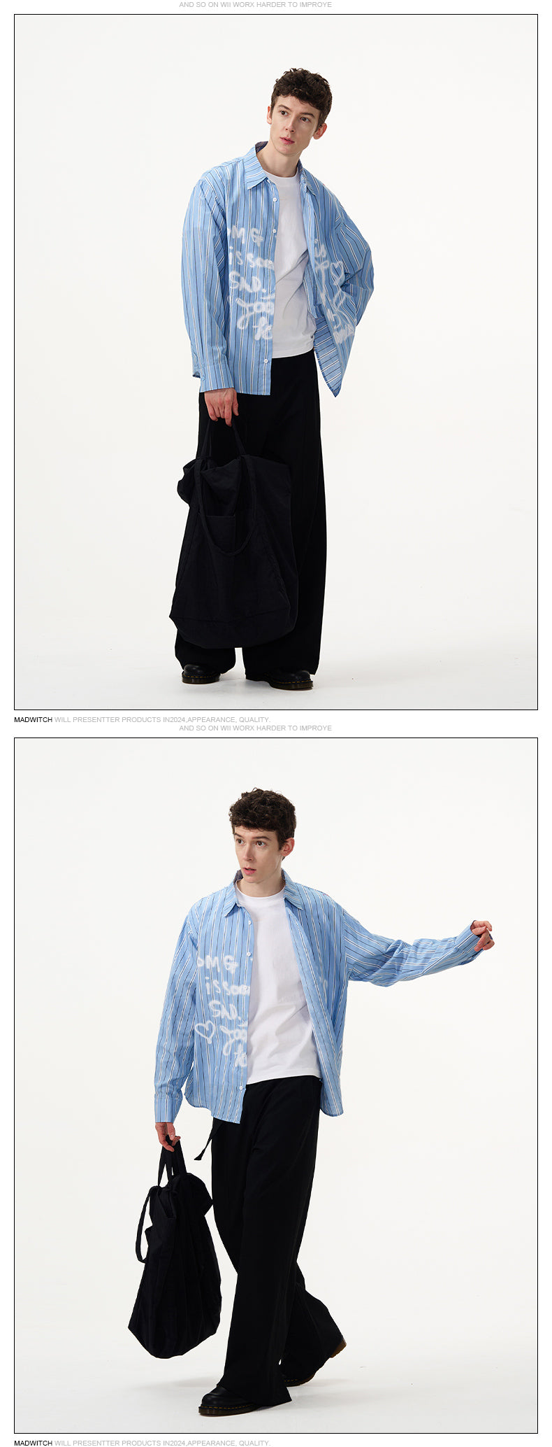 MADWITCH COZY FITTED SHIRT #CY107