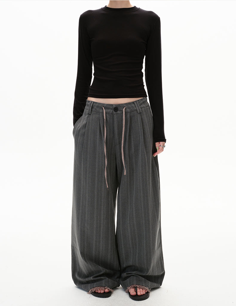MADWITCH STRIPE DRAW PANTS #C925