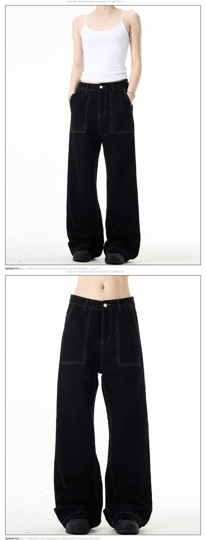 MADWITCH FITTED STRAIGHT LEG JEANS #WHOA003