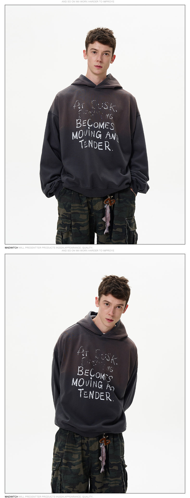 MADWITCH VIBE WASHED SWEATSHIRT #27236