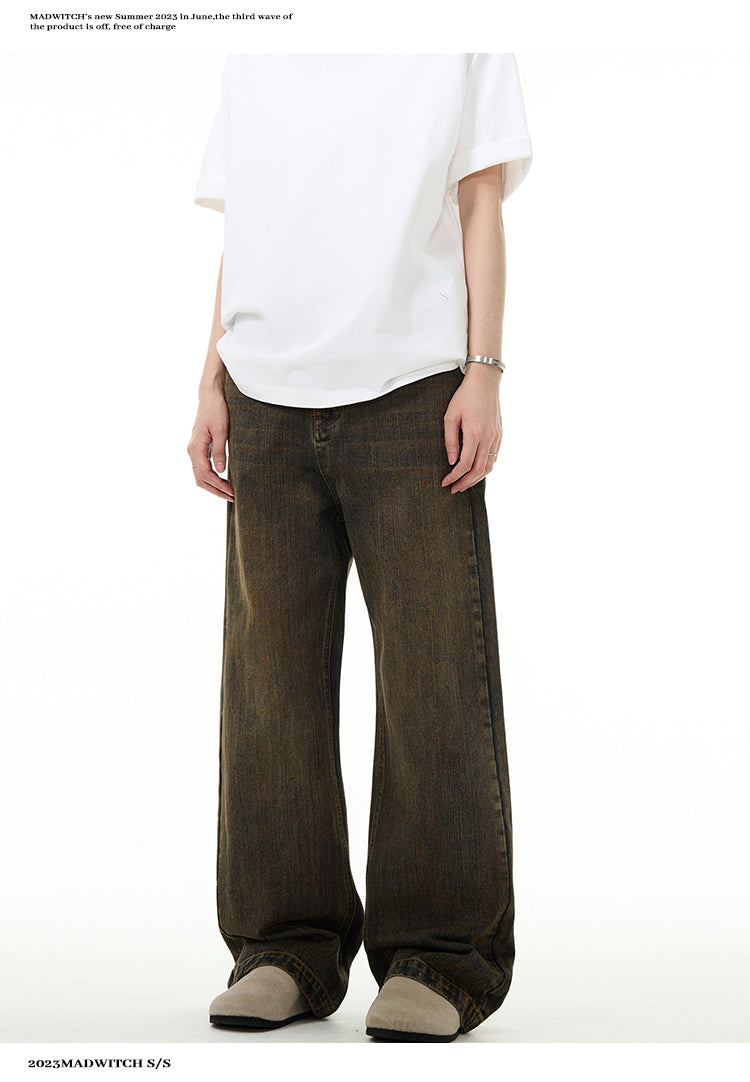 MADWITCH RELAXED VINTAGE JEANS #G6101