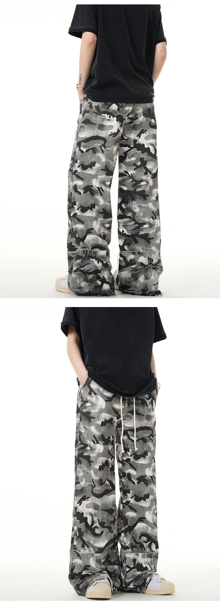 MADWITCH CAMO CASUAL PANTS #WH6974