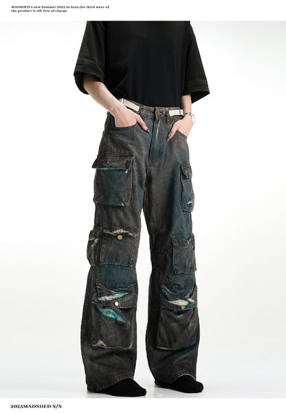 MADWITCH VINTAGE CARGO PANTS #K3185