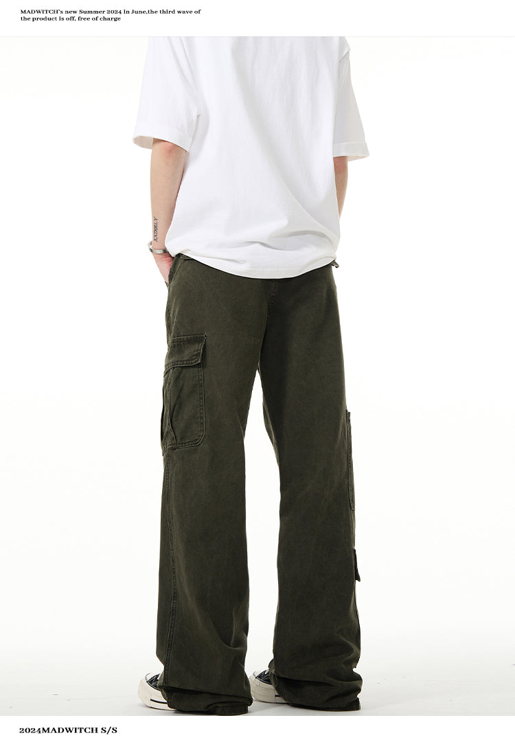 MADWITCH CARGO POCKETS PANTS #K3219