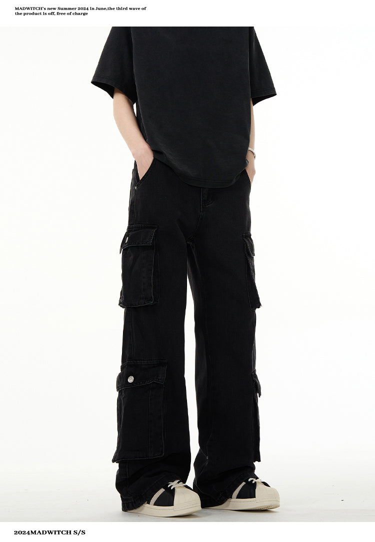 MADWITCH CARGO POCKETS PANTS #K3215