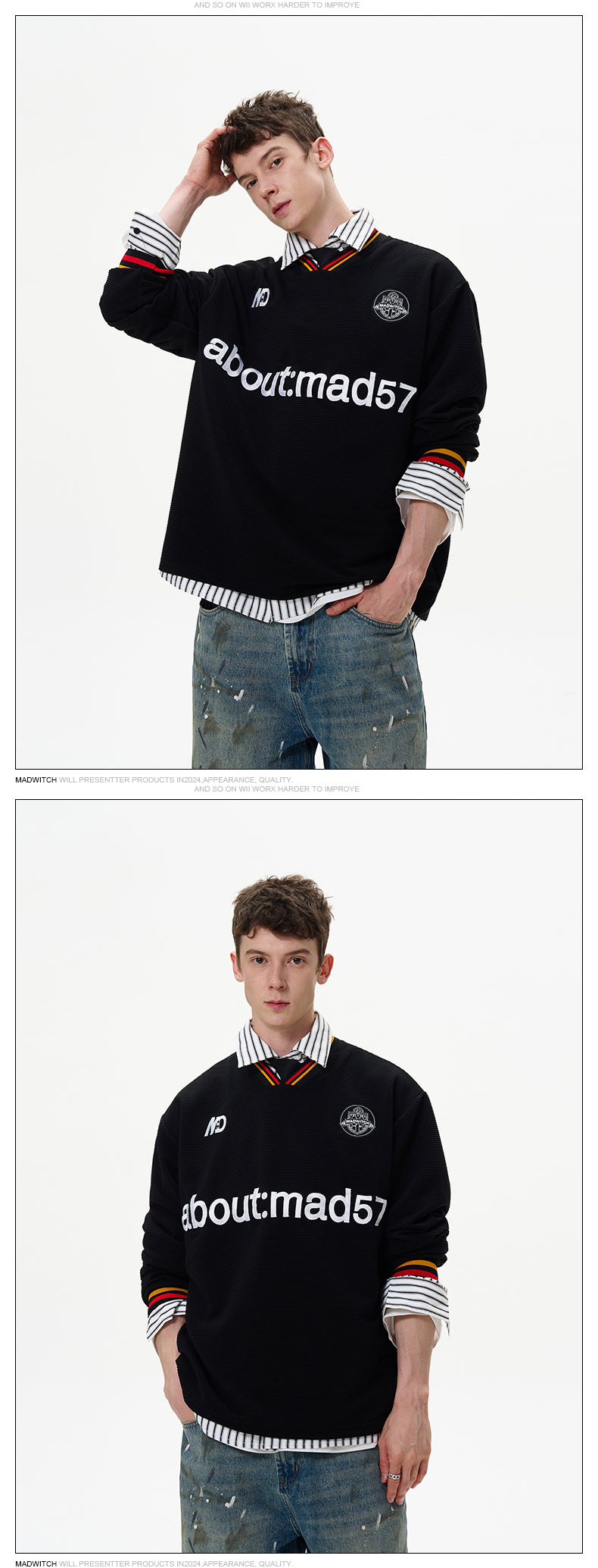 MADWITCH COZY SWEATSHIRT #MD3605