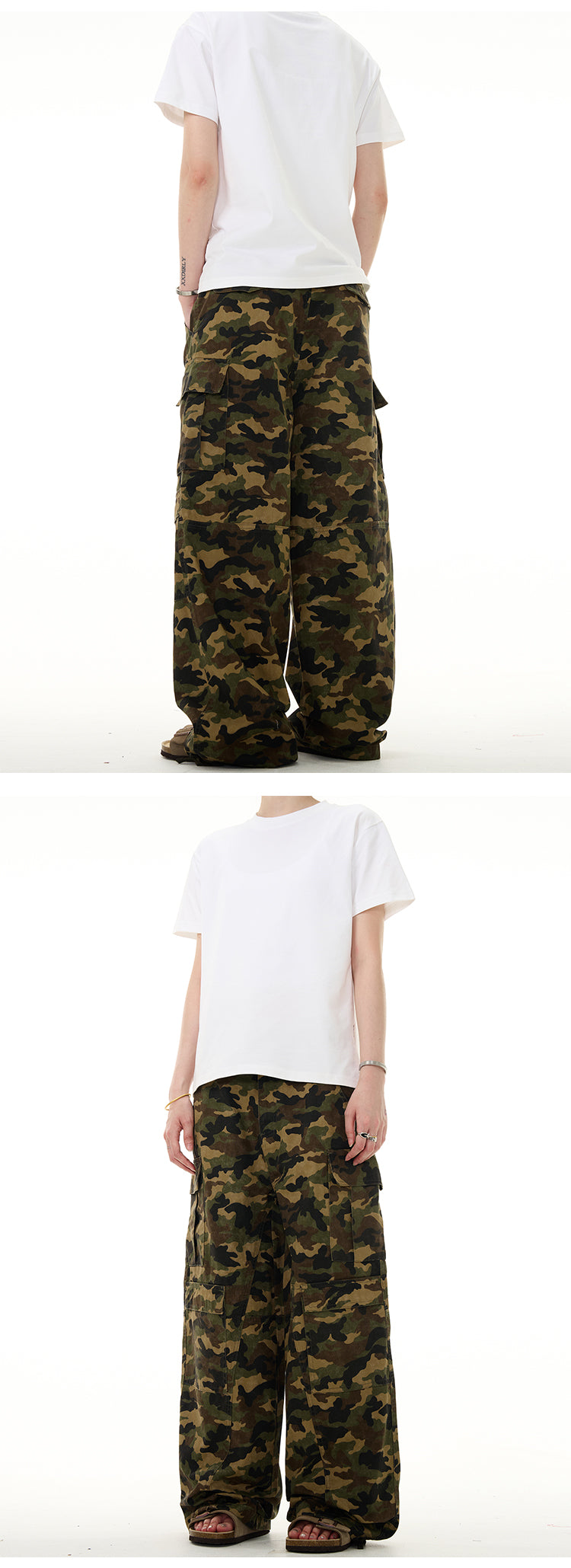 MADWITCH CAMO LOGGER PANTS #KJ6376