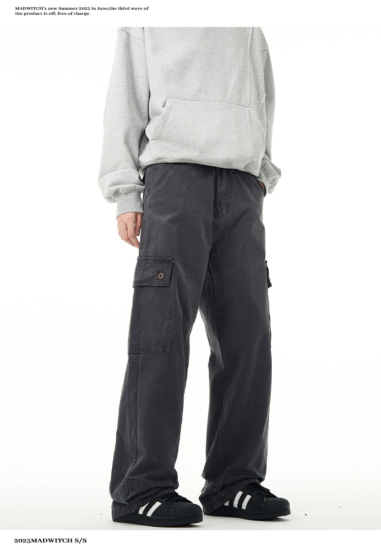 MADWITCH UTILITY CARGO PANTS #K9082A