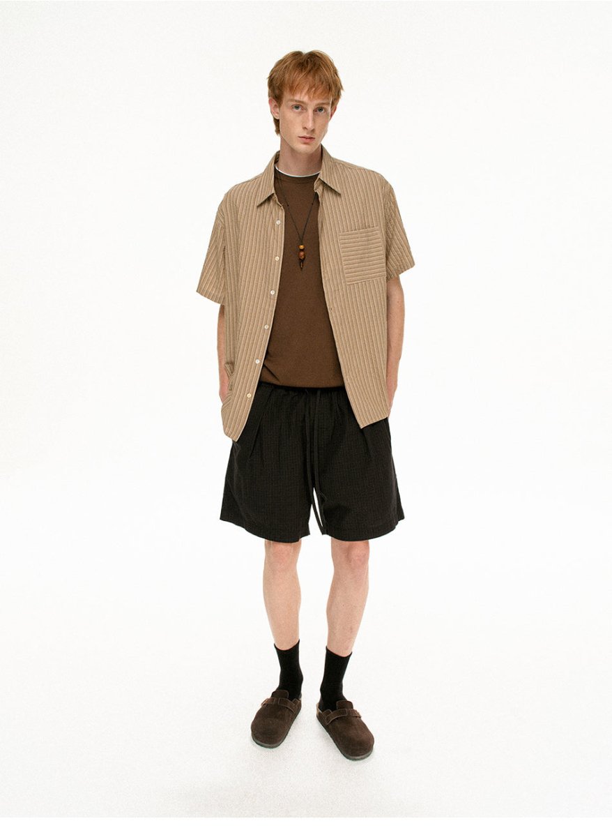 MADWITCH VINTAGE STRIPE RELAXED SHIRT RC119 - MadWitch Store