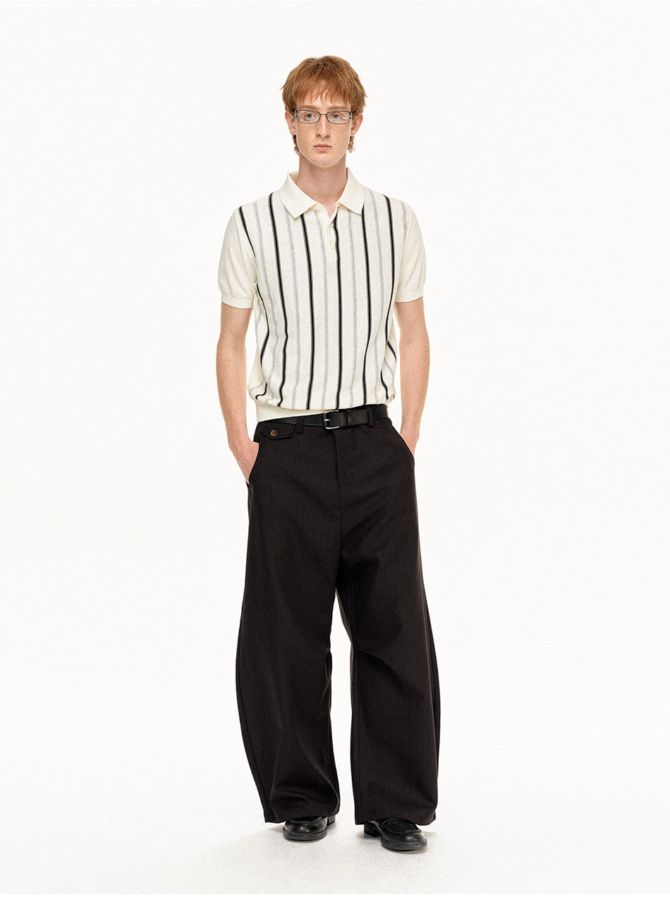 MADWITCH HERITAGE STRIPE POLO #MD27480