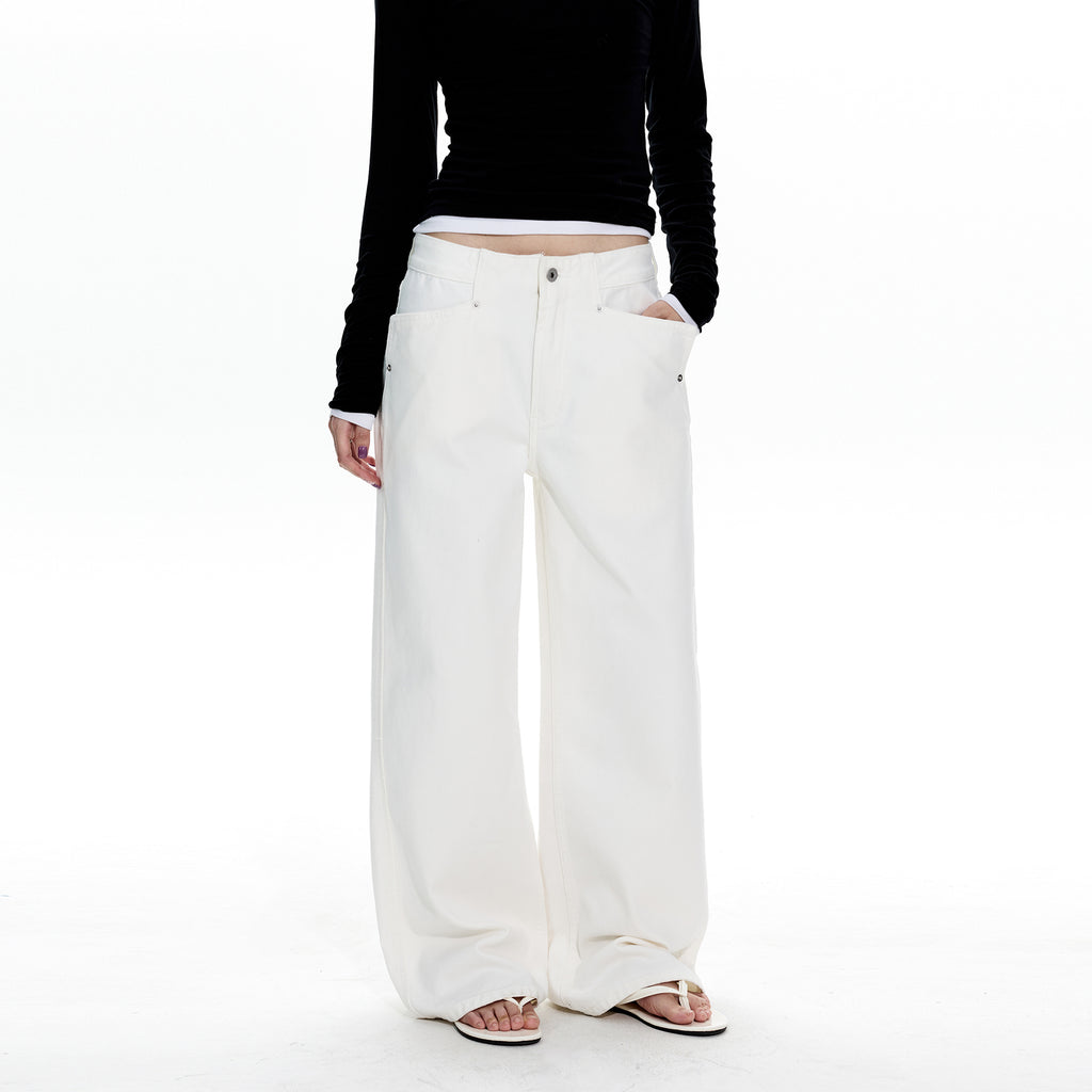 MADWITCH CLEAN FIT STRAIGHT LEG JEANS #CK3561