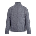 MADWITCH HALF-ZIP ARGYLE KNIT SWEATER #AW26825
