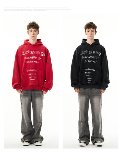 MADWITCH WASH HOODIE SWEATSHIRT #BC427H