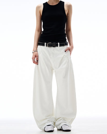 MADWITCH CLEANFIT PLEATED CARGO PANTS #AB1027