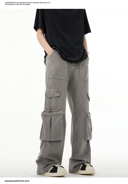 MADWITCH OVERSIZED CARPENTER PANTS #K9176