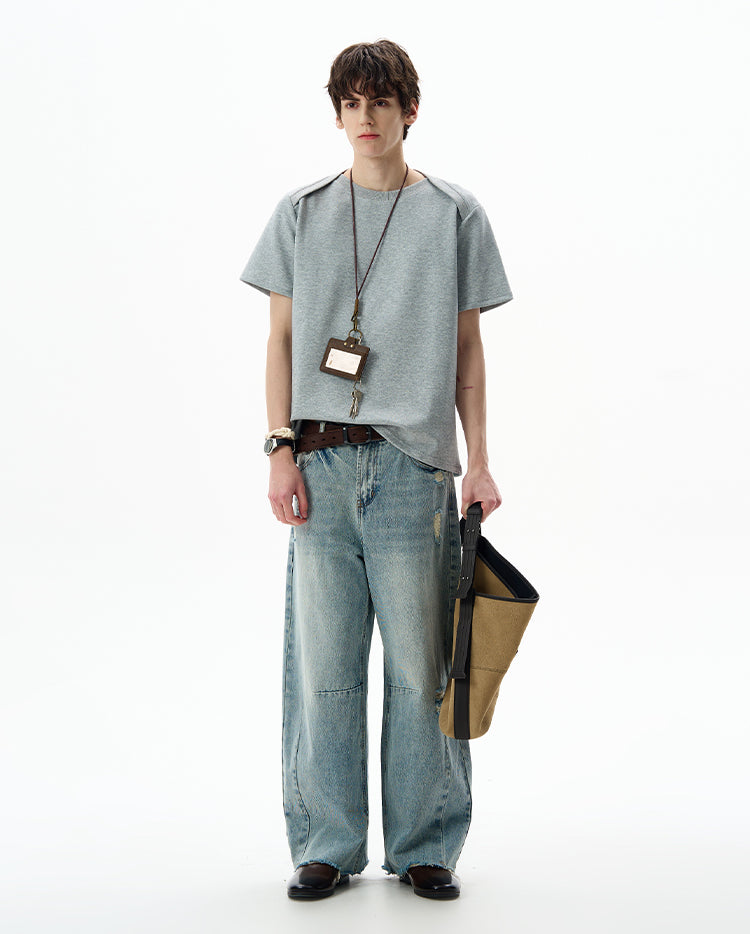 MADWITCH AMERICAN BOXY GRAPHIC TEE #256015