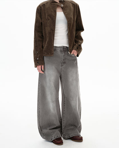 MADWITCH VINTAGE SLUNG JEANS #F9058