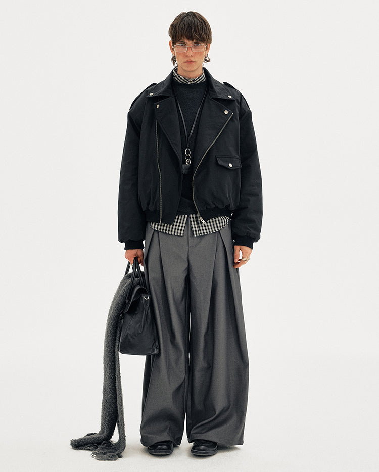MADWITCH DIAGONAL UTILITY COAT #2553
