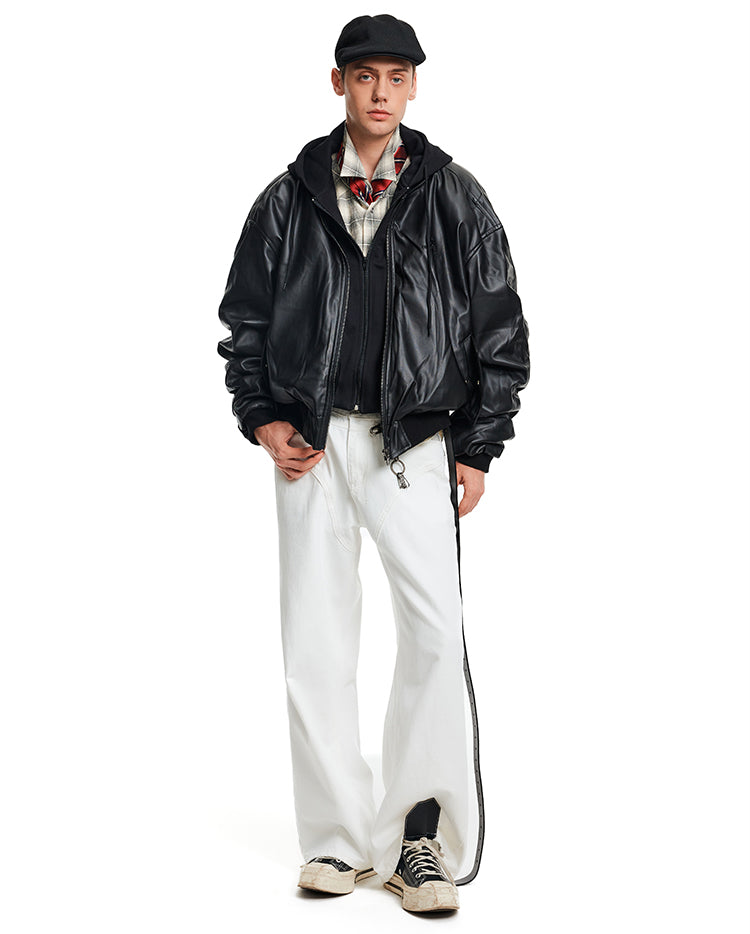 MADWITCH FAUX HOOD LEATHER #AW6883