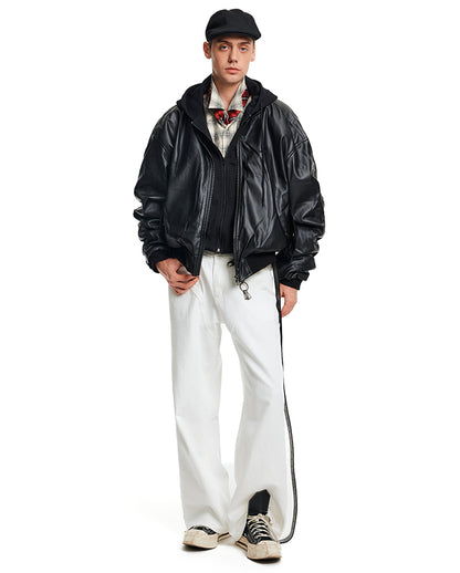 MADWITCH FAUX HOOD LEATHER #AW6883