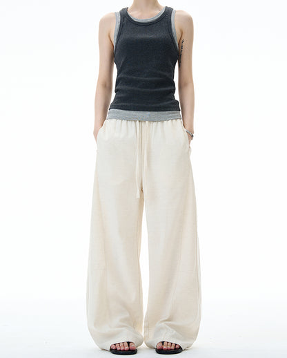 MADWITCH MINIMALIST WIDE LEG PANTS #DS2512