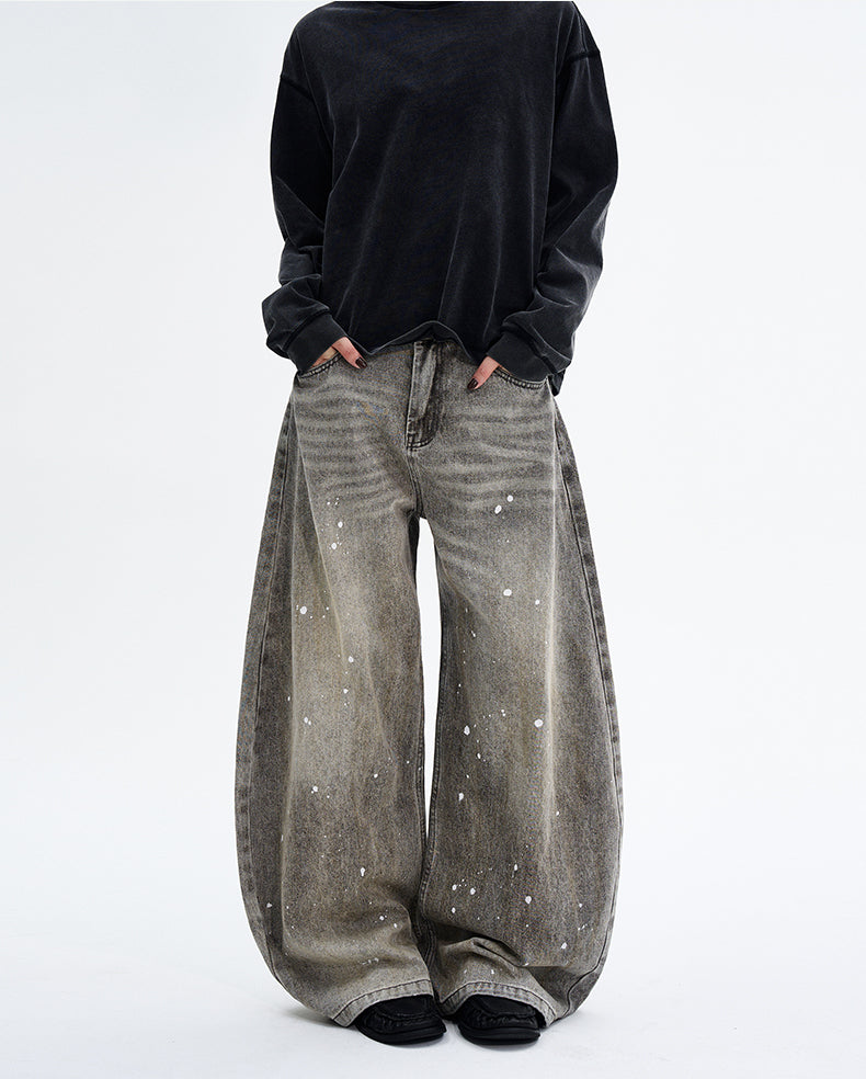 MADWITCH INK SLUNG JEANS #FX066
