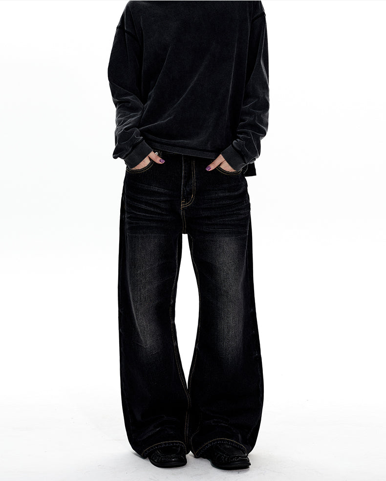 MADWITCH NARROW WASH FLARE JEANS #6118