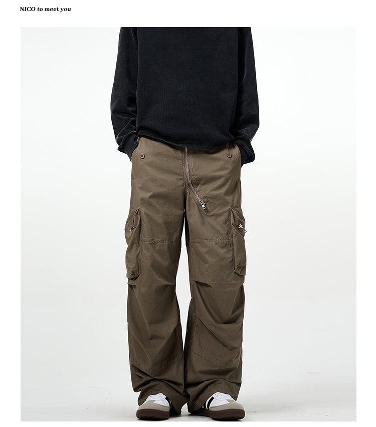 MADWITCH RELAXED FIT STRAIGHT PANTS #C630