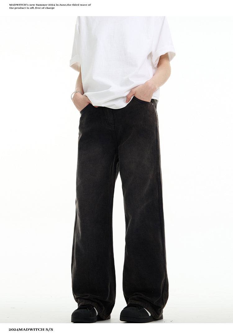 MADWITCH ACID WASHED JEANS #K3262