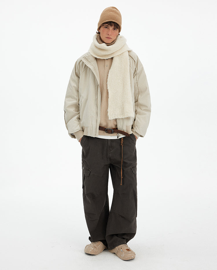 MADWITCH DECONSTRUCTED PUFFER DOWN JACKET #7732