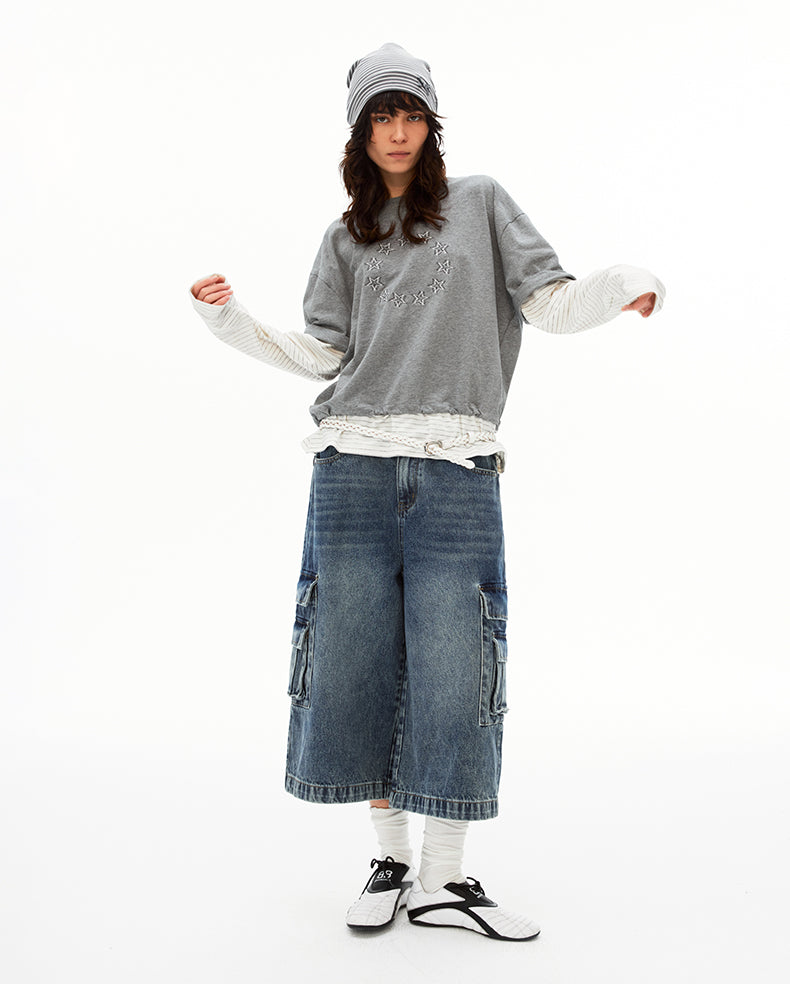 MADWIT UTILITY CARGO SHORTS #K737