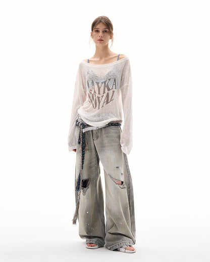 MADWITCH SHEER INSTA-WORTHY TOPS #TX295