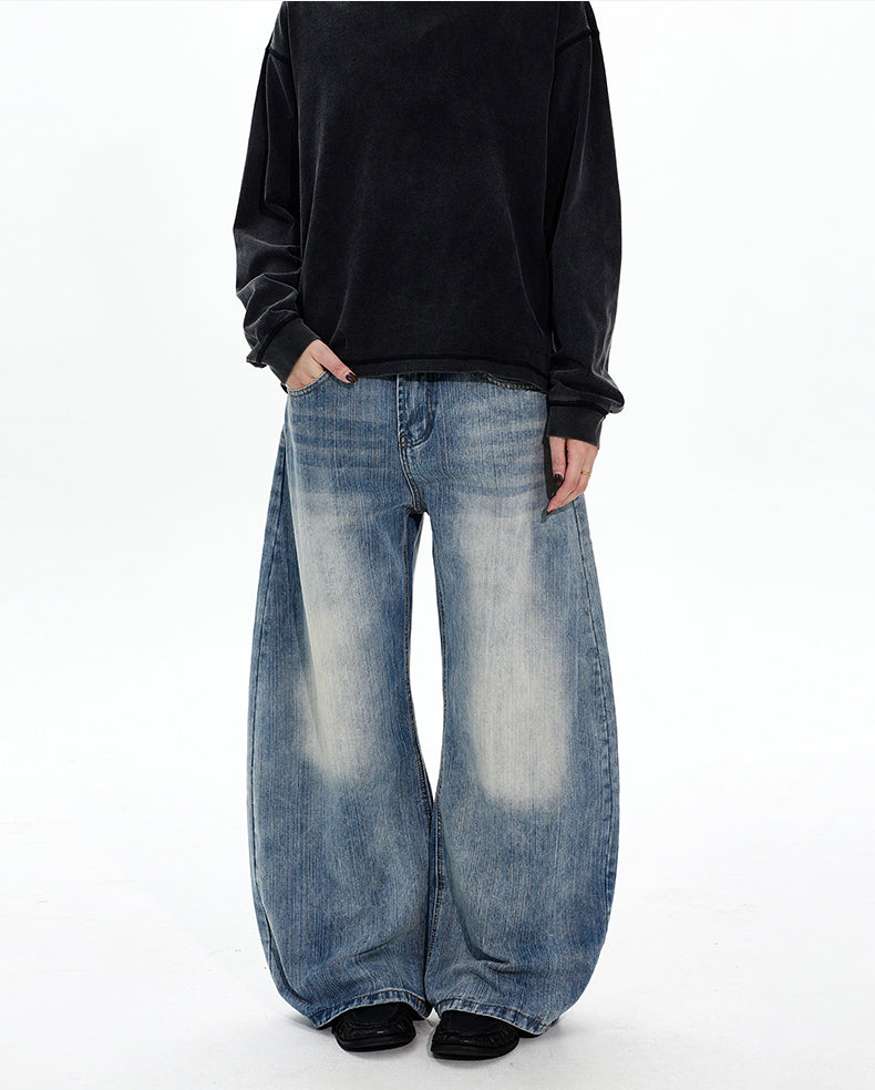 MADWITCH SLUB WIDE DENIM #G6669