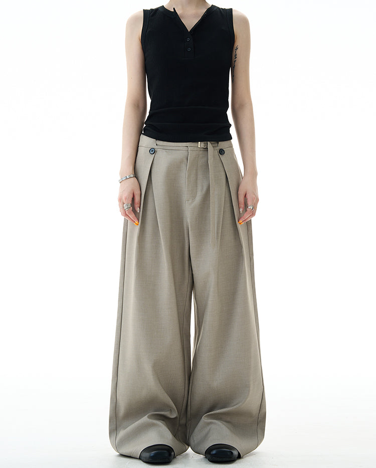 MADWITCH PREMIUM DRAPE DRESS PANTS #C917