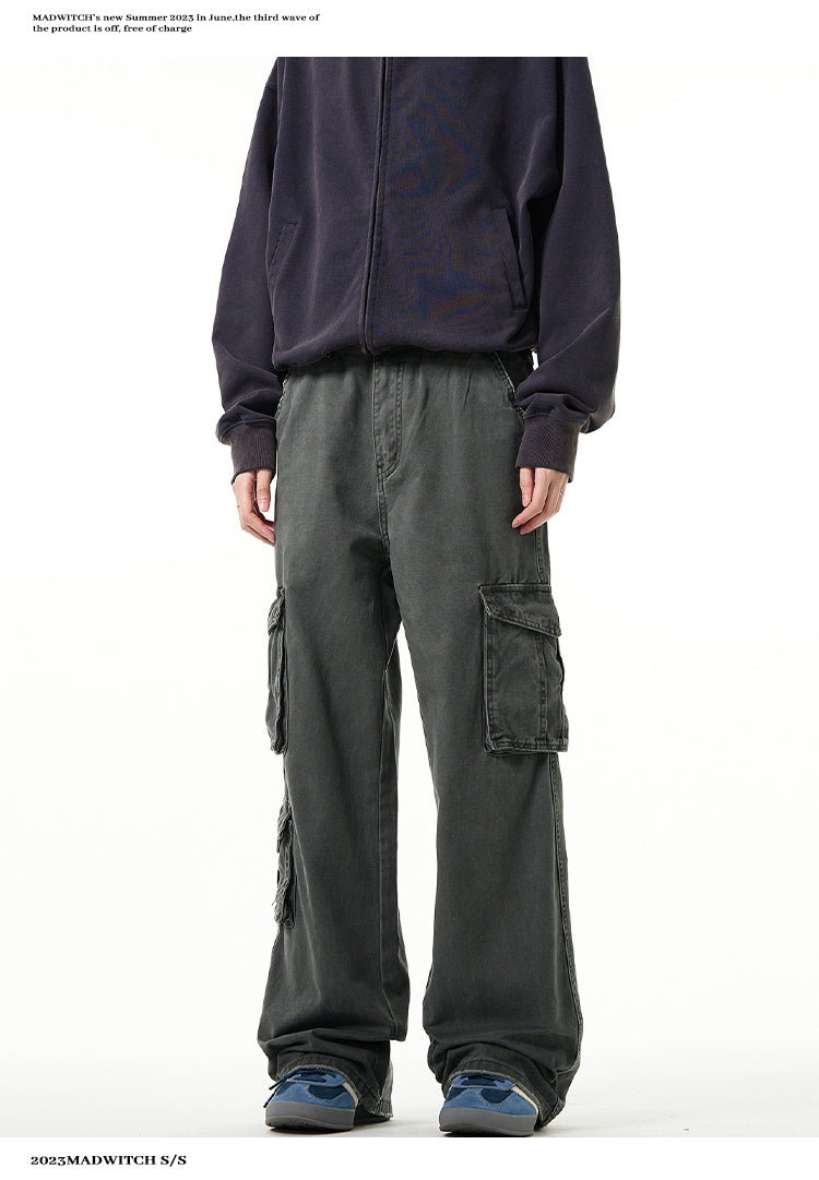 MADWITCH CASUAL CARGO PANTS #K3220